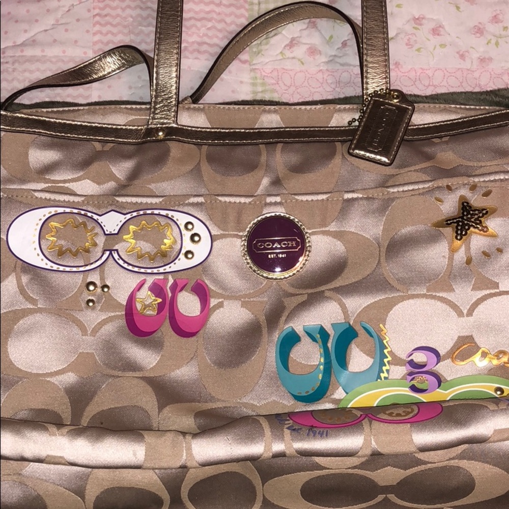 Poppy Coach diaper bag/tote!